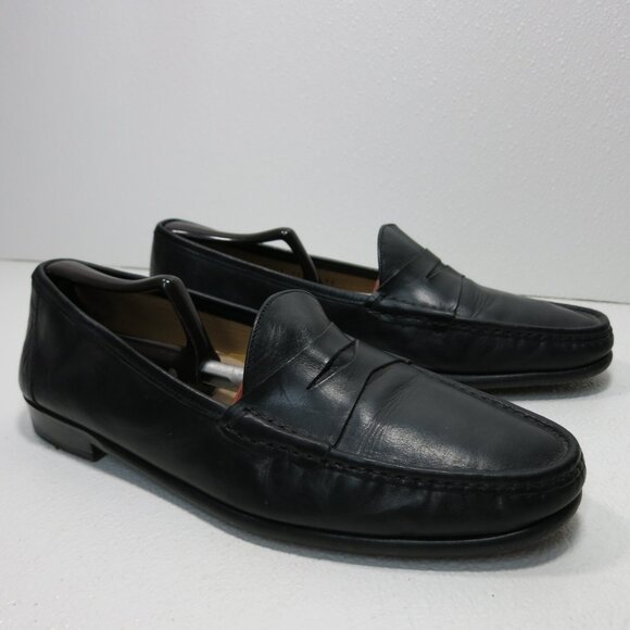 Cole Haan Oil Tanned Strap Leather Dress Fashion Loafers Footwear Men\'s 11